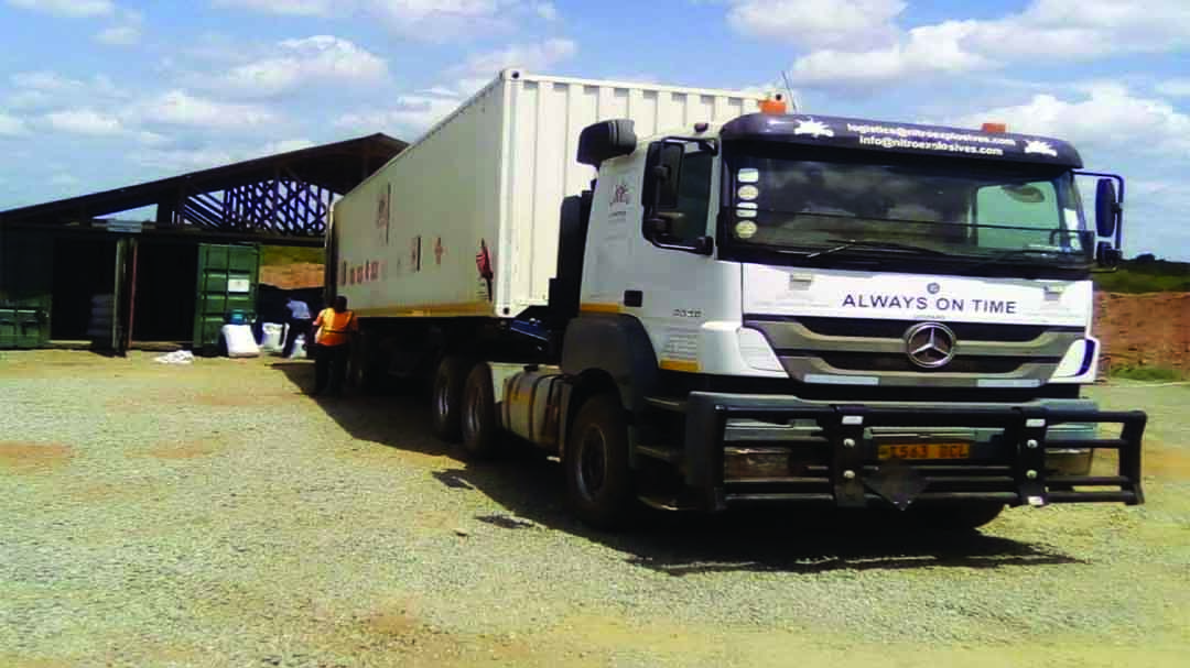EXPLOSIVES TRUCKS
